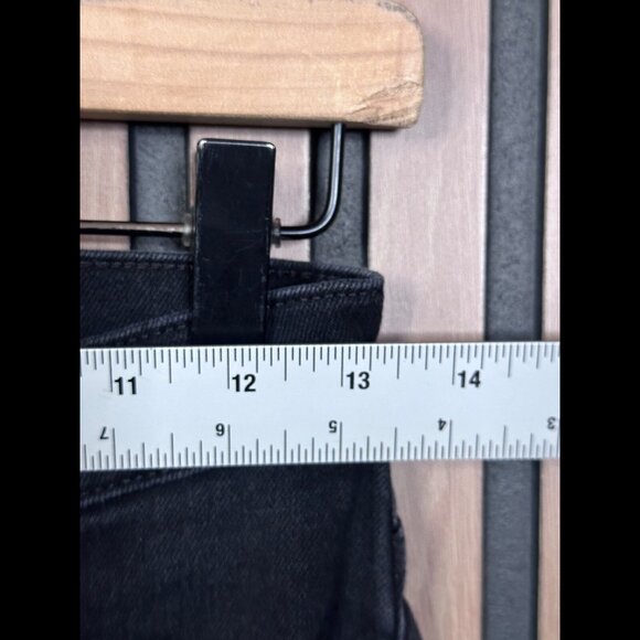 Everlane Jeans 2 Regular Womens Black Straight Denim High Rise - Picture 3 of 9